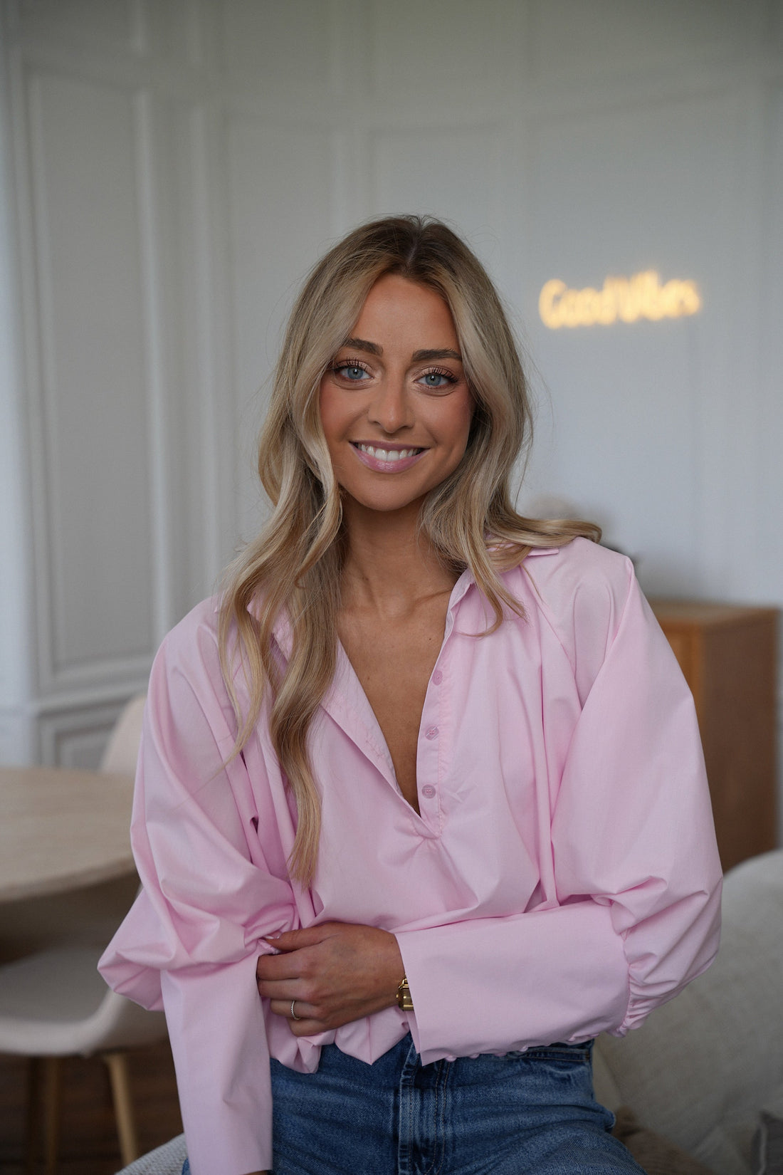 Alice rose - Blouse ballon