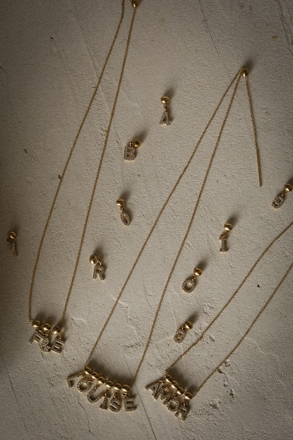 Jenna doré - Collier personnalisable